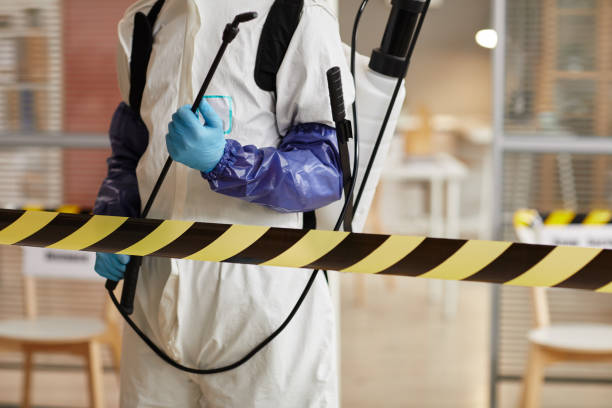 Professional Infectious Disease Decontamination technician working in Rutherford, PA